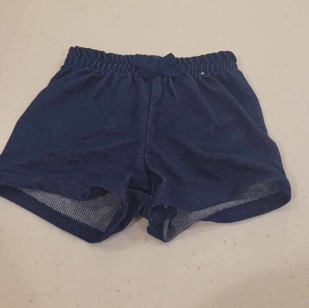 Dark Blue Baby Shorts